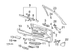 Cadillac Seville Armrest Diagram - 12374801