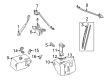 Chevy K1500 Windshield Washer Fluid Reservoir Diagram - 22143999