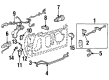 Buick Riviera Door Lock Cylinder Diagram - 12522786