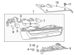 Chevy Camaro Tail Light Diagram - 84136779