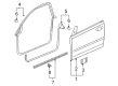 Pontiac G6 Weather Strip Diagram - 25855449
