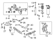 GMC Terrain Shock Absorber Diagram - 84293471