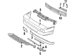 Pontiac Fiero Bumper Diagram - 10042562