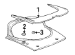 Pontiac Firebird Spoiler Diagram - 10265846