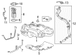 Buick Encore Fuel Tank Diagram - 95297329