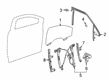 Chevy Blazer Window Regulator Diagram - 23100247