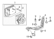 Chevy Equinox ABS Control Module Diagram - 84662978
