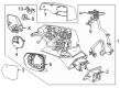 GMC Sierra EV Car Mirror Diagram - 85741090