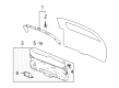 Chevy Trailblazer Interior Door Handle Diagram - 15132754