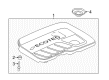 Chevy Malibu Engine Cover Diagram - 55490653