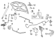 Chevy SS Hood Release Cable Diagram - 92273973