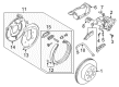 Chevy SSR Brake Caliper Diagram - 89027178
