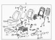 Chevy Captiva Sport Seat Covers Diagram - 22761146