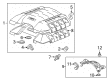 Chevy Engine Cover Diagram - 92246784