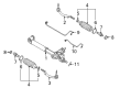Chevy SSR Tie Rod Diagram - 26100287