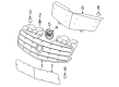 Cadillac SRX Grille Diagram - 15830874