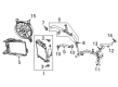 Chevy Corvette Cooling Fan Assembly Diagram - 87828583