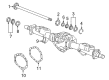 Chevy Silverado 2500 HD Differential Cover Diagram - 12471446