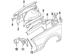 Chevy Celebrity Radiator Support Diagram - 20306759