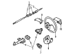 Pontiac LeMans Steering Column Cover Diagram - 96133543