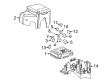 Chevy Tahoe Parking Assist Sensor Diagram - 15062424