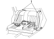Chevy Beretta Seat Belt Diagram - 12505460