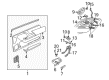 Chevy Camaro Armrest Diagram - 16651902
