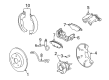 Saturn Brake Pads Diagram - 19208346