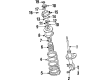 Chevy Metro Strut Mounts Diagram - 91171892