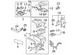 Cadillac Air Duct Diagram - 15133028