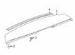 GMC Spoiler Diagram - 23108133