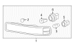 Chevy Express 1500 Forward Light Harness Connector Diagram - 16530707
