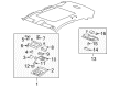 Cadillac Dome Light Diagram - 20895073