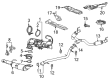 Chevy Suburban Exhaust Heat Shield Diagram - 84856597