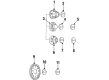 Chevy K1500 Wheel Cover Diagram - 15550429