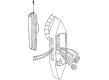 Cadillac Brougham Side Marker Light Diagram - 5975564