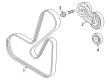 Chevy V-Belt Diagram - 12634319