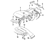 Chevy Camaro Body Wiring Harness Connector Diagram - 12117353