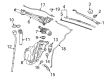 Cadillac Windshield Washer Nozzle Diagram - 20911558