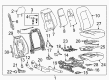Chevy Bolt EV Seat Covers Diagram - 42575139