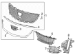 Cadillac Grille Diagram - 42916289