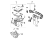 Saturn Air Filter Box Diagram - 22719091