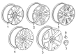 Chevy Malibu Limited Spare Wheel Diagram - 9598666