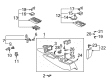 Chevy Camaro Ashtray Diagram - 10261420