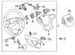 GMC Sierra 1500 Limited Steering Wheel Diagram - 84946329