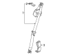 Chevy Camaro Seat Belt Diagram - 84496792