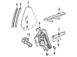 Pontiac J2000 Sunbird Window Regulator Diagram - 16600990