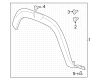 Chevy Colorado Mud Flaps Diagram - 84944107