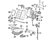 Cadillac Catera Seat Covers Diagram - 9193067