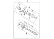 Chevy Monte Carlo Drive Shaft Diagram - 26040555